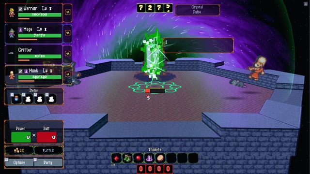 Battle against the Crystal atop the Tower